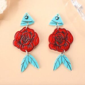 Rose Fish Acrylic Charm | Ref: P315