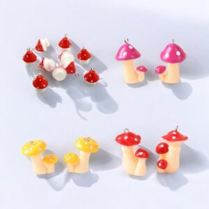 Mushroom 3D Resin Charm | Ref P5